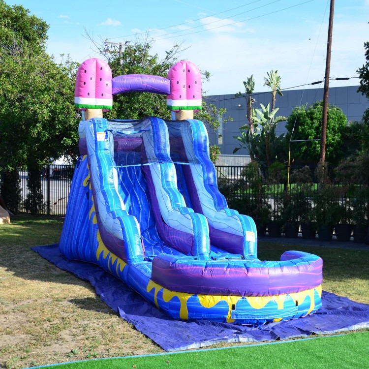Ice Pop Inflatable Slide
